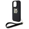 Dkny Dkhcp16Lpbswsk Iphone 16 Pro 6.3   Czarny/Black Hardcase Wrist Strap Stock Logo