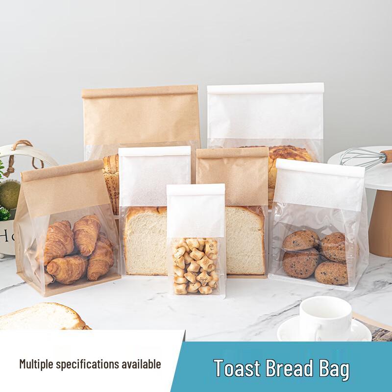 Kraft Paper Bakery Window Bags