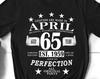 Big 65th Birthday Shirt, Personalized 65th Bday Gift, Born 1959, Legendary Limited Edition, 65th Birthday Gift, 65 Years Old, Grandpa Bday
