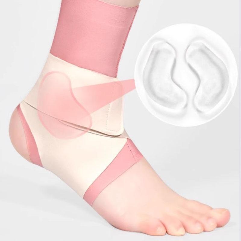 1 шт., ультратонкий высокоэластичный спортивный бандаж на щиколотку для женщин, для занятий спортом на открытом воздухе, для фитнеса и бега, регулируемые нарукавники для лодыжки