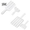 Kitchenware for Hot Pot Meatball Maker Tool with Pusher, 3/4 Compartments Design, Food Grade PP Cooking Gadgets Soup Non Stick Spoon, Nonstick