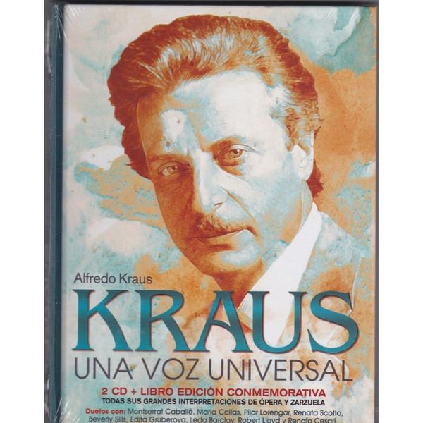 CD АЛЬФРЕДО КРАУС - Универсальный голос 5099968483623 EMI Classics 2009 Испания Классика Б/У