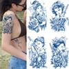Herbal Tattoo Stickers, Juice Tattoo Stickers, Semi-Permanent Tattoo Stickers Dragon Snake Animal Tattoos