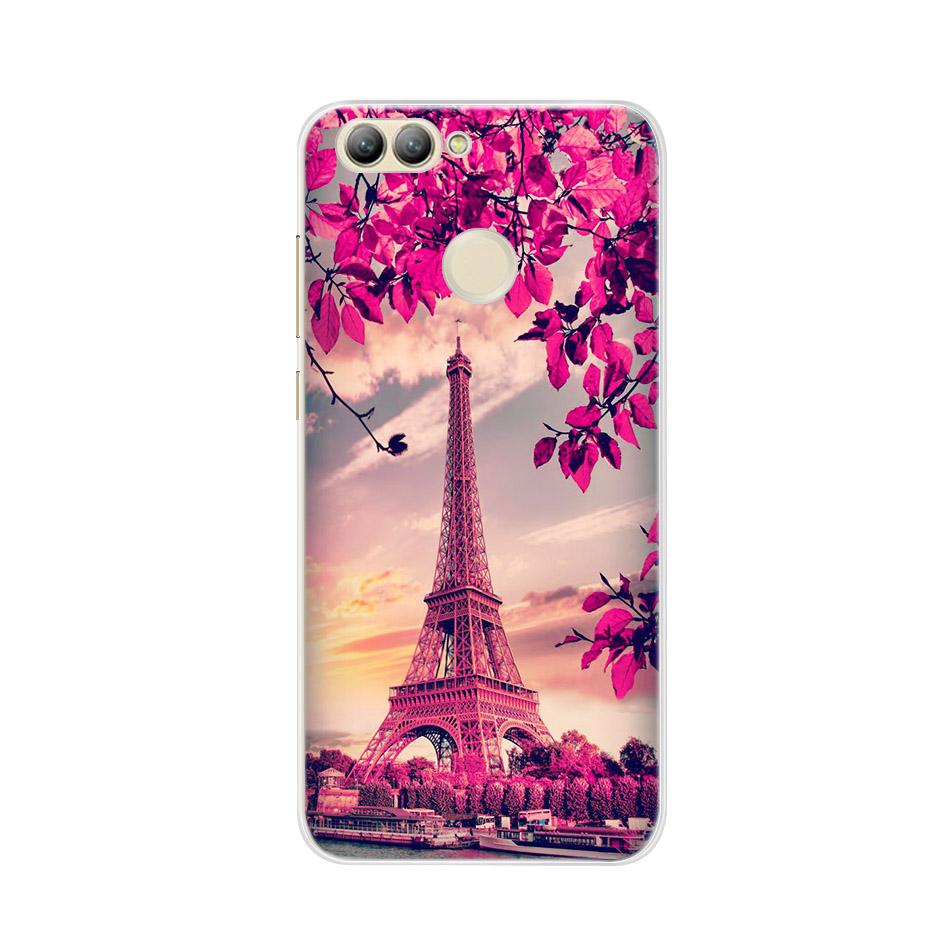 For Huawei Nova 2 Case Silicone Soft TPU Cute Cat Phone Cases For Huawei Nova 2 Nova2 Case Cover For Huawei Nova 2 PIC-LX9 Funda