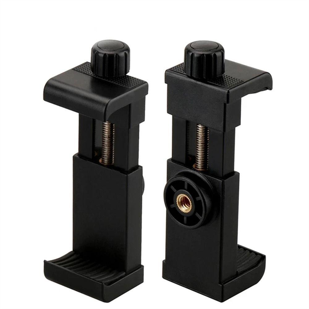 Mobile Broadcast Bracket Phone Clip Phone Mount Bracket Clip Holder Smartphone Tripod Mount Adapter