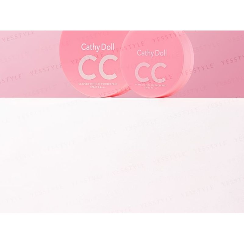 Cathy Doll - CC Пудра-компакт Speed WhiteX3 SPF40 PA+++