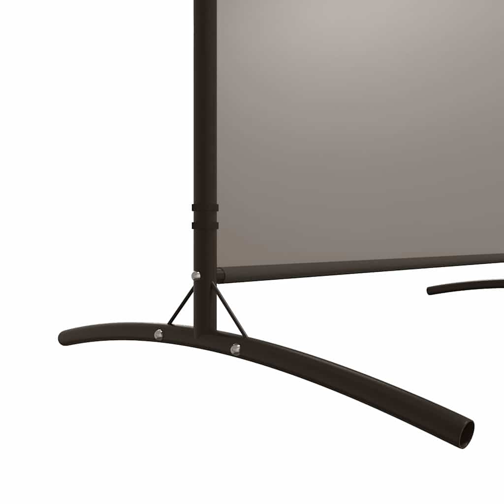 Vidaxl Parawan 5-Panelowy, Antracytowy, 433X180 Cm, Tkanina