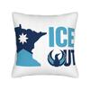 Decorative Pillowcase Ice Out Minnesota Loon Merch Living Room Pillow Case Cover Square Multi Size