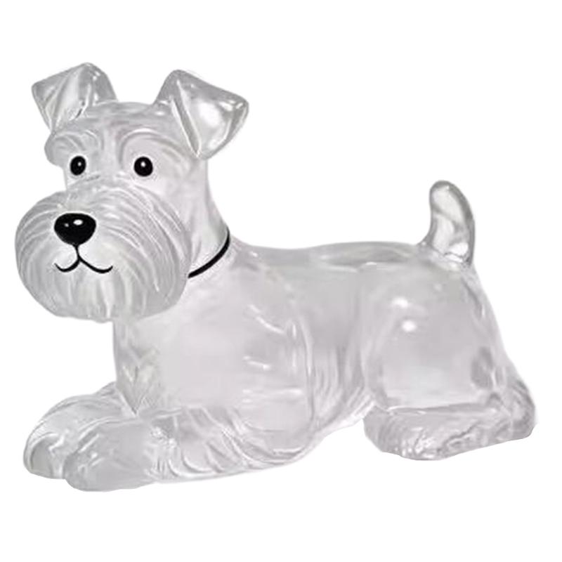 Clear Puppy Hair Memorial Keepsake Capsule Pet'S Dog Fur Container Diy Pendant Keychain Decor Pet Lovers Home Display Gifts