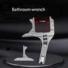 Сантехнический гаечный ключ Инструмент Короткая ручка Большое отверстие Многофункциональный Активный для смесителя для ванной комнаты Сантехнический гаечный ключ