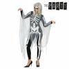 Th3 Party-Adult Costume Th3 Party Black Skeleton (2 Pieces) XL