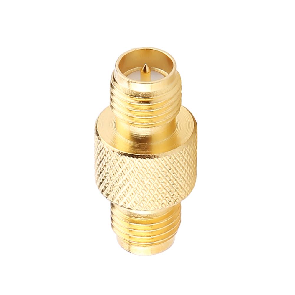 2pcs SMA Female To RP SMA Female RF Connector Coaxial Adapter Test Converter
