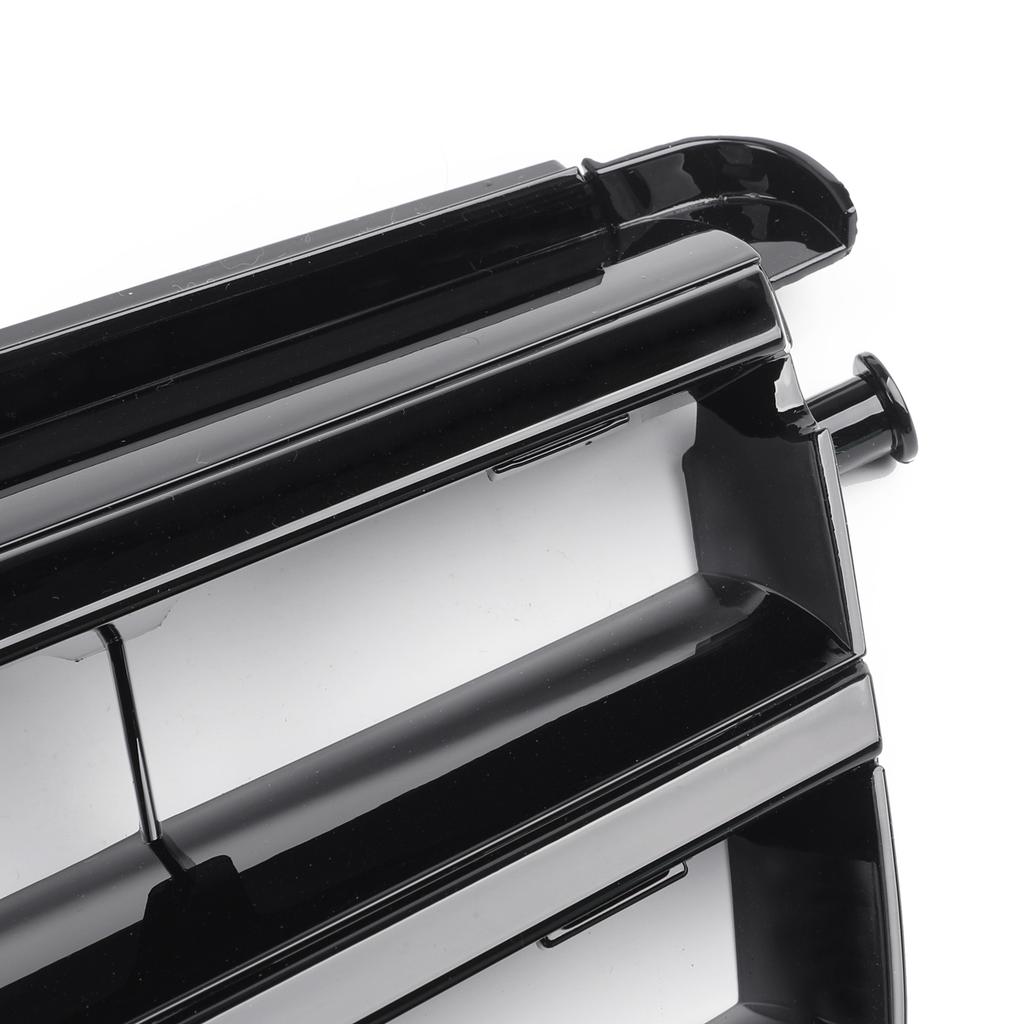 Black Front Grill Grille Fit Mercedes Benz C Class W204 C300 C350 2008-2014