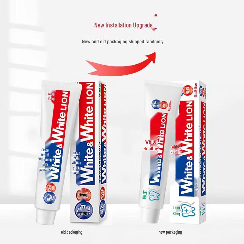 Отбеливающая зубная паста Lion White & White - Голландская мята