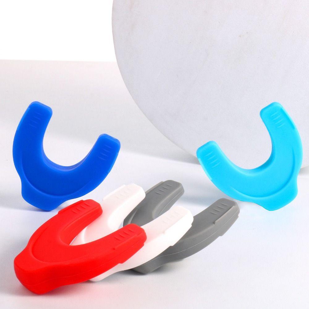 Silicone Jaw Exerciser Tool Jaw Trainer Double Chin Reducer Neck Toning Equipment Cheekbones