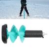 Electric Ice Fishing Auger Nylon Structure Incisive Blades Auger Drill Bit with Positioner for Thin
