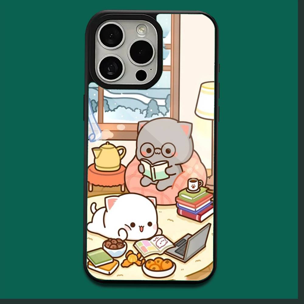 Милый чехол для телефона BuBu D-DuDu для iPhone 16, 15, 14, 13, 12, 11, Plus, Pro, Max, Mini, мягкий, с MagSafe, магнитная беспроводная зарядка