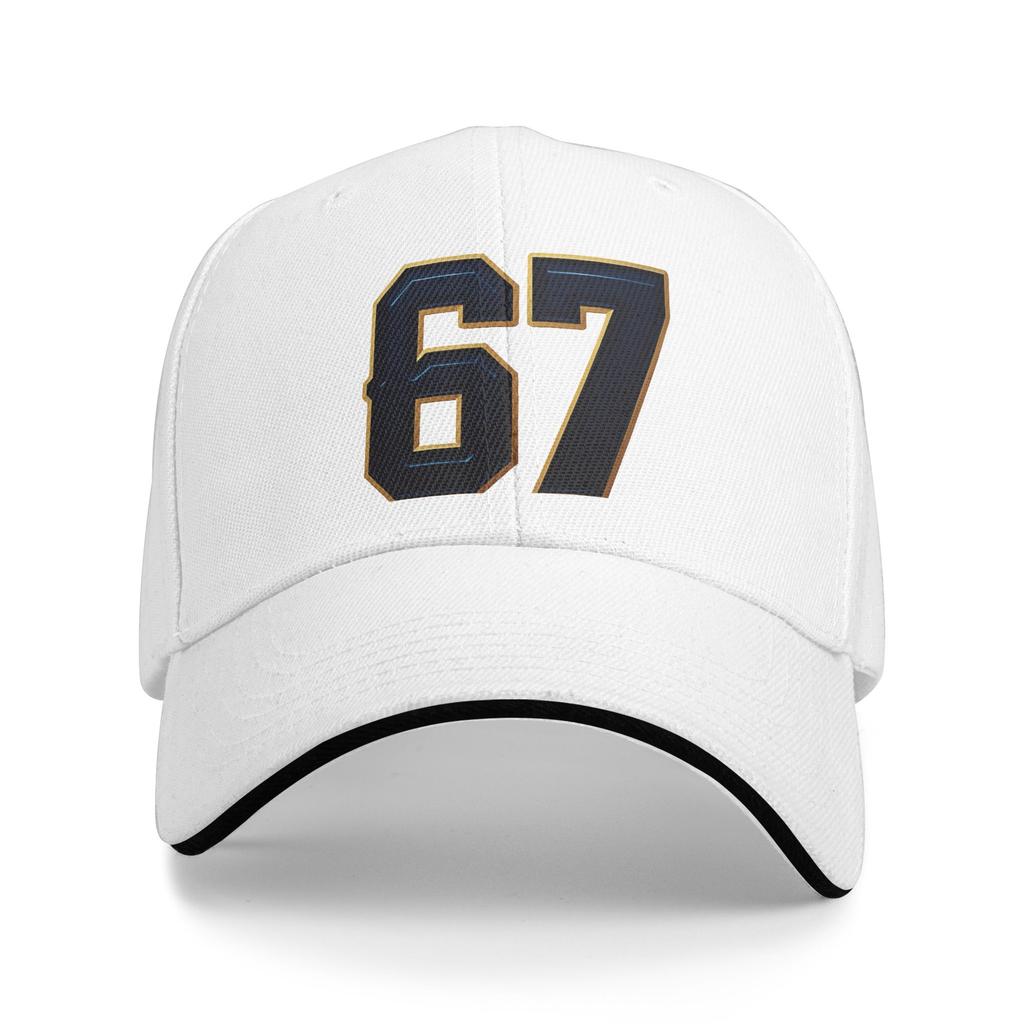 Летняя Повседневная Бейсболка Минималистичная Номер 67 K-pop Рок Хип-Хоп Кепки Для Мужчин Взрослых Защита От Солнца Посадка Ретро Snapback Кепка