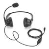 Binaural Headset Telephone Headset with Noise Canceling Microphone and Volume Control