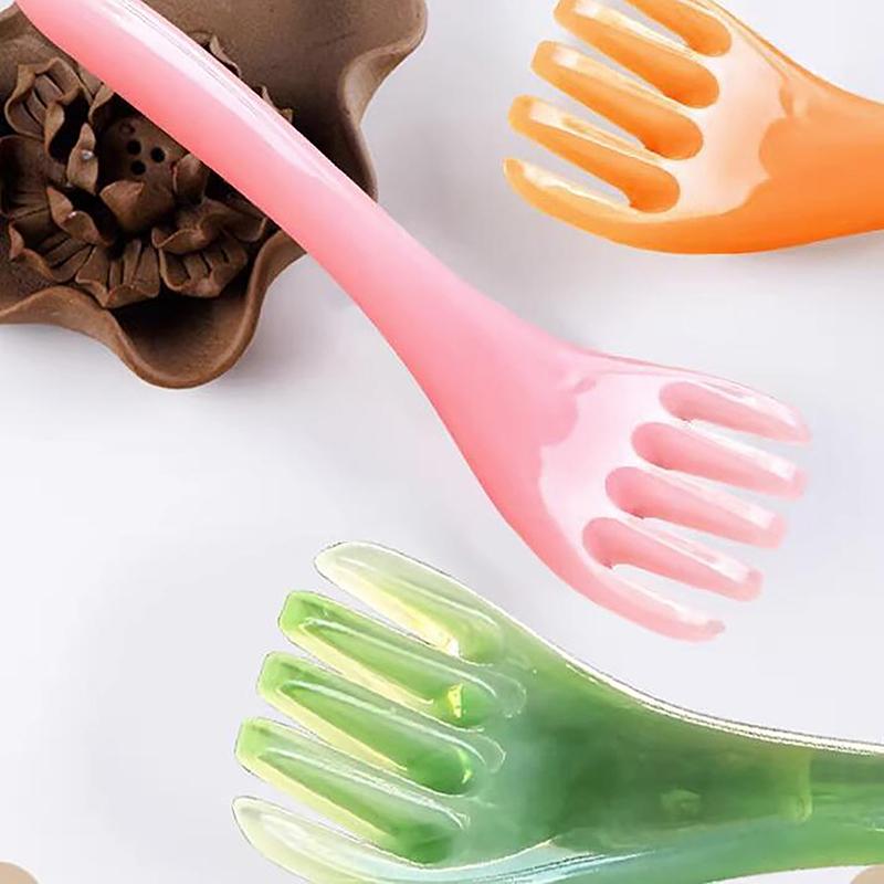 1Pc Scalp Gua Sha For Body Neck Leg Massage Head Massager Acupuncture Point Press Massage Tool