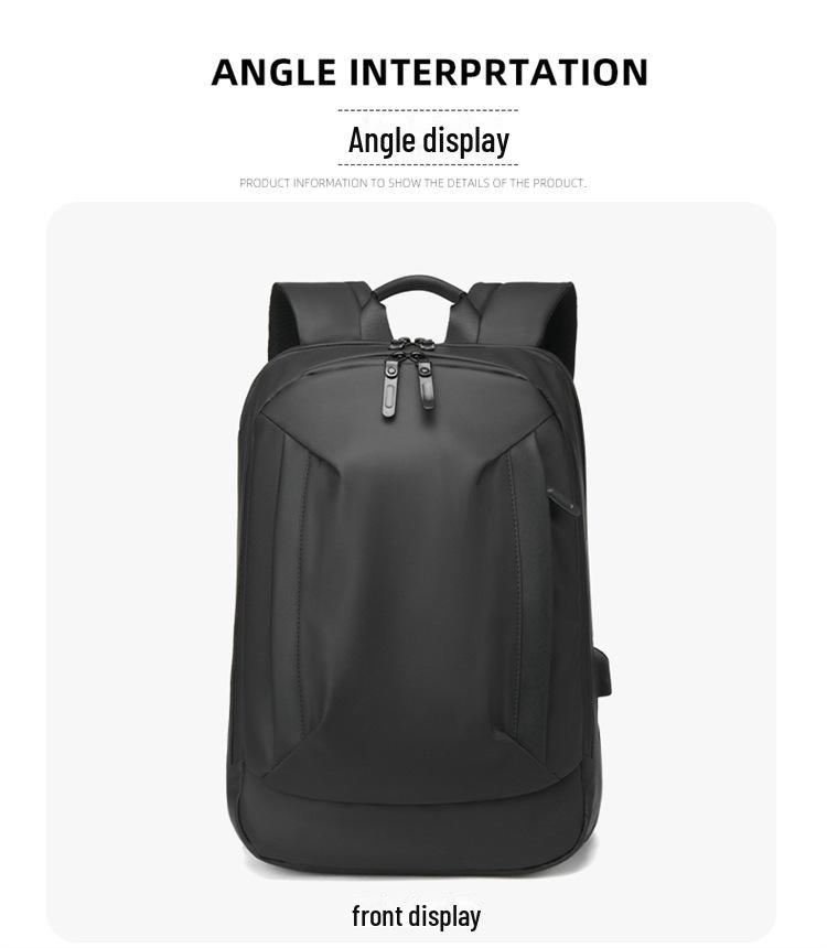 Мужской модный повседневный рюкзак: Большая вместимость, идеально подходит для работы, путешествий и учебы (2022)