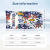 Floral Fantasy Garden 3 Theme Quick Dry Beach Towel Custom Name Text Print Large Sand Resistant Towel Beach Vacation