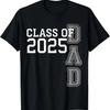 Папа Выпускник 2025 Гордый Папа Выпускника 2025 Футболка для Отца