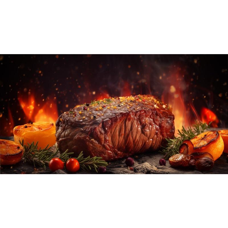 Специи и травы для гамбургера Пицца Хот-дог Кофе Постер Холст Живопись Принт Кухонное искусство Ресторанная стена Домашний декор