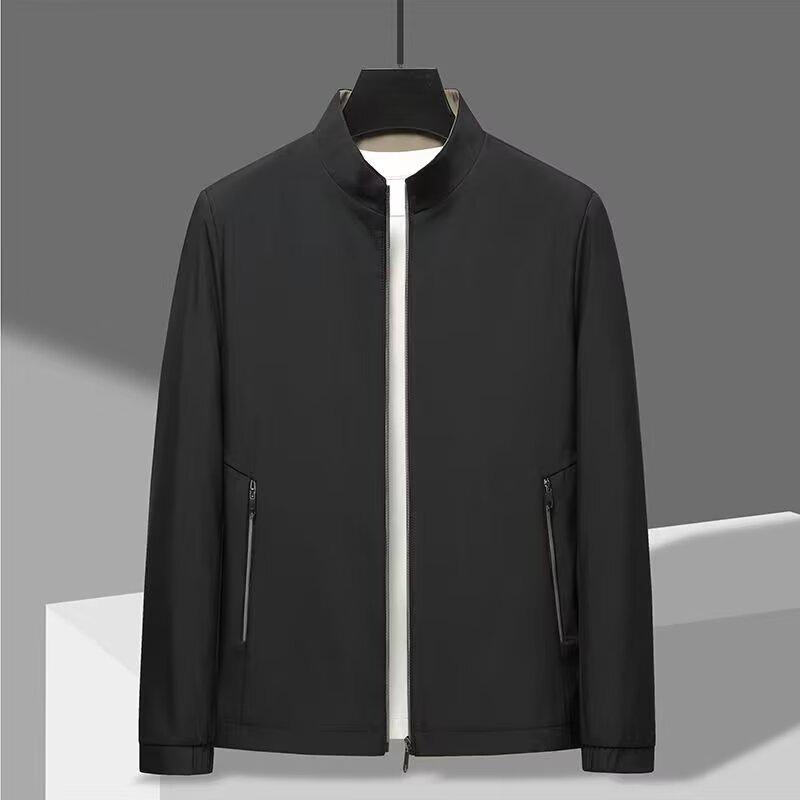 Универсальная мужская куртка в стиле business casual с воротником-стойкой - Весна/Осень 2026