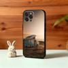 Чехол для телефона C-Combi V-Van Surfs для iPhone17 16 15 14 13 12 11 Pro Max Plus, 5G Мягкий черный чехол