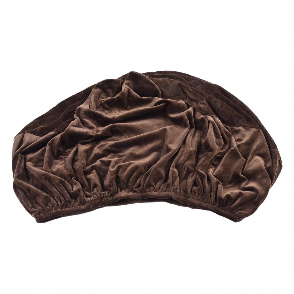 Бархатная ткань Silver Fox Стрейч Чехол для домашнего отеля на обеденный стул с высокой спинкой