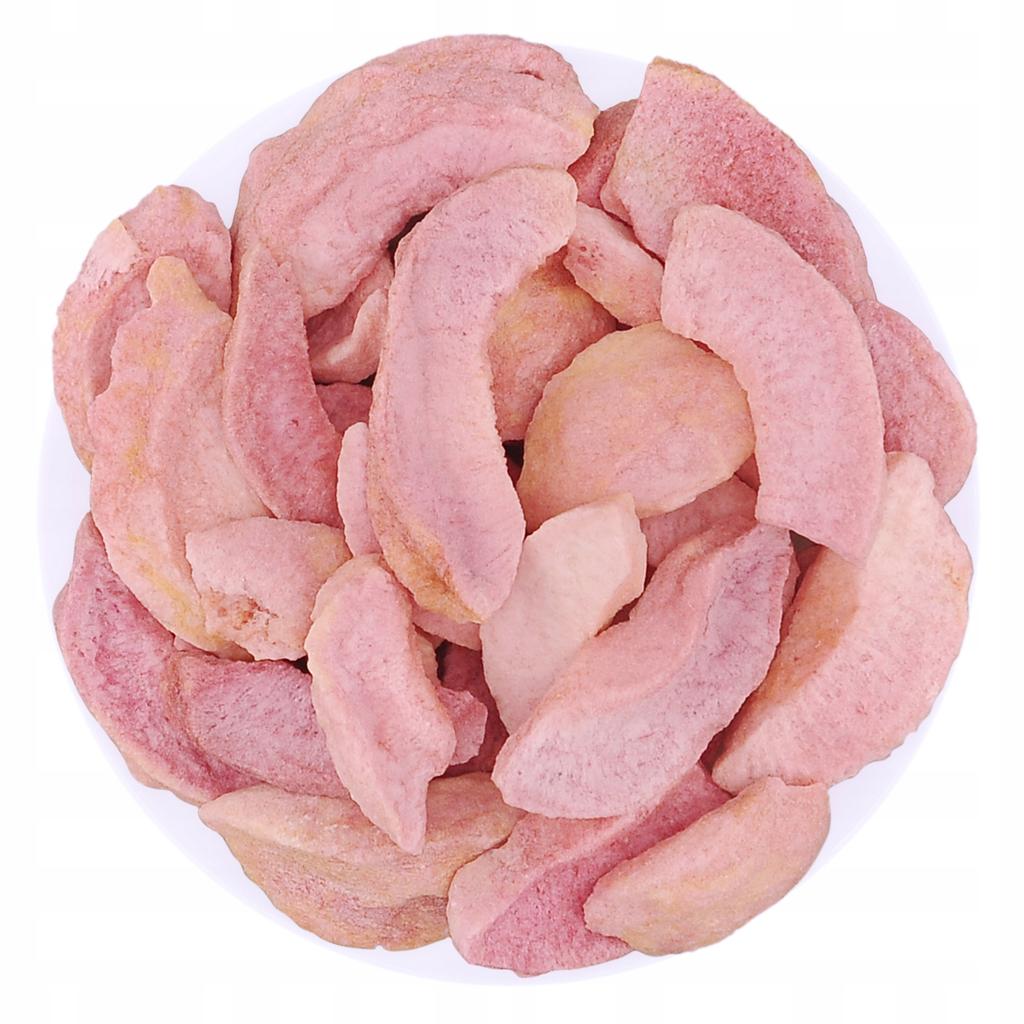 Brzoskwinia Liofilizowana Plastry - 100g Owoce Naturalne Zdrowa Przekąska