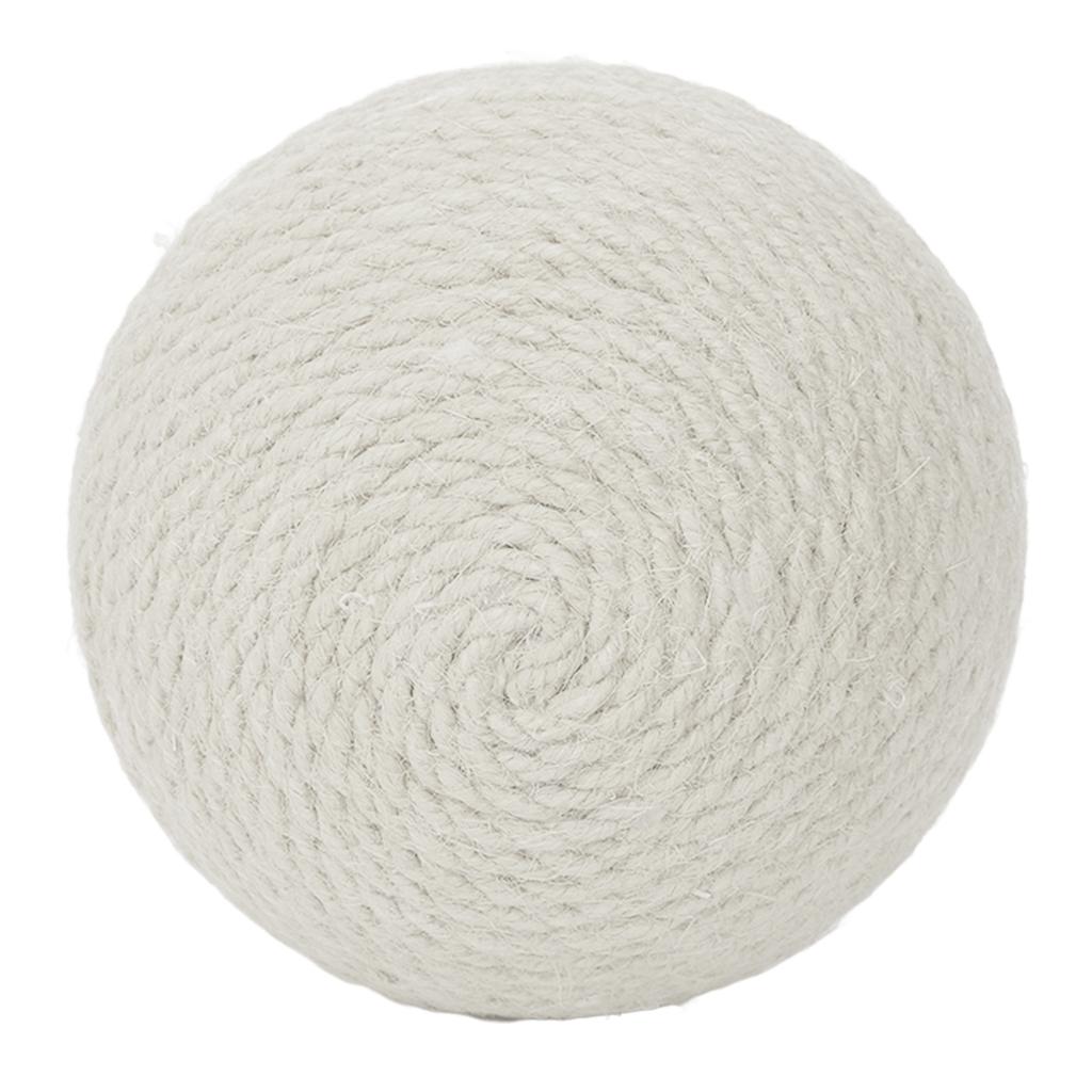 Кошачий сизалевый мяч Снимает скуку Точит зубы когти Интерактивный сизалевый мяч-когтеточка для кошек