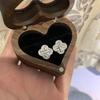 Tonggufa Wire Vine Four-Leaf Clover Necklace Female Niche Design Sense Diamond-Encrusted Lucky Grass Collarbone Chain