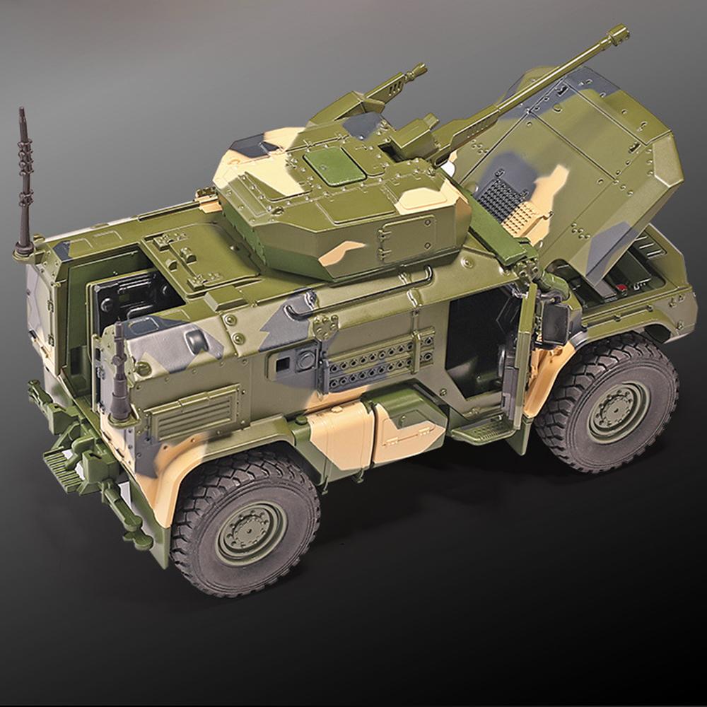 1/32 Scale Alloy Tiger Armored Military Truck Model Diecast Off-road With Sound and Light For Kids Toy