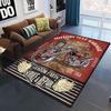 3D ретро мотоциклетный ковер, большой ковер для гостиной, спальни, украшение дивана, коврик для кухни, нескользящий напольный коврик, лагерь для пикника