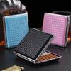 20-Count Moisture & Pressure-Proof Metal Cigarette Case for Regular Size Cigarettes - Portable & Personalized Holder