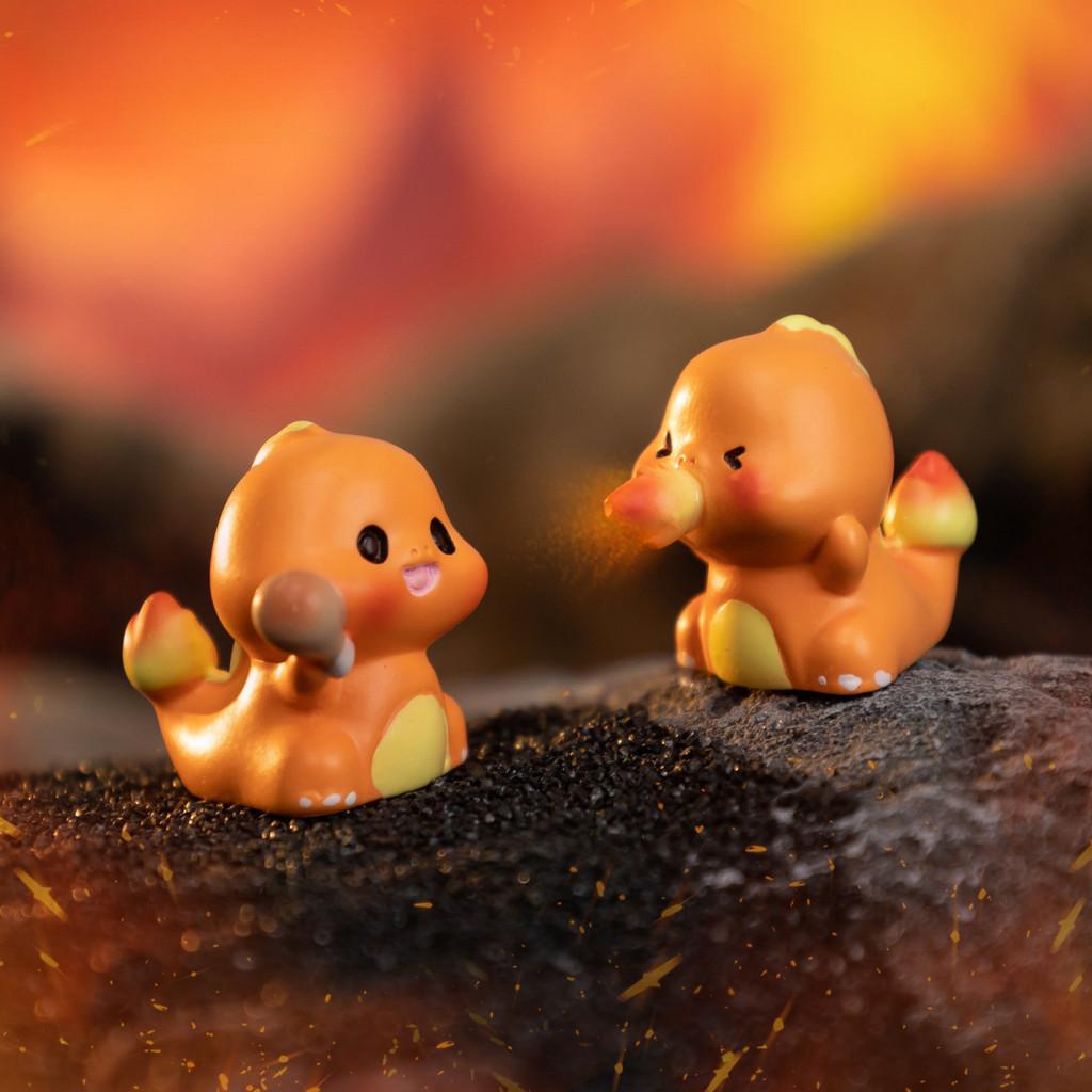 Delightful Miniature Dragon Figurines Resin Cartoon Desk Decor Blind Box Collection