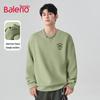 Baleno Men's Heavyweight Round Neck Pullover Sweatshirt