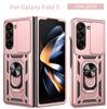 Чехол для Samsung Z Fold4 Чехол Galaxy Z Fold 5 Чехол Galaxy Z Fold 6 Магнитный держатель Бронированный чехол для телефона Защита камеры сдвижной Задняя крышка