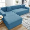 Sofa Cover Stretch Polar Fleece Fabric Slipcover Elastic L Shape Couch Sofacovers Cheap Sofa Covers For Living Room