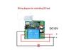 DC12V Single-Channel Remote Switch with Metal Chili Single Button Controller