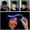 Trendy Unisex Luminous Cap Punk Style Snapback Fashion LED Light Baseball Hat Bright Tourism Headwear
