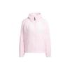 Terrex Solid Logo Outdoor Hooded Sun Protection Jacket Women Jacket Clear-Pink IU1272