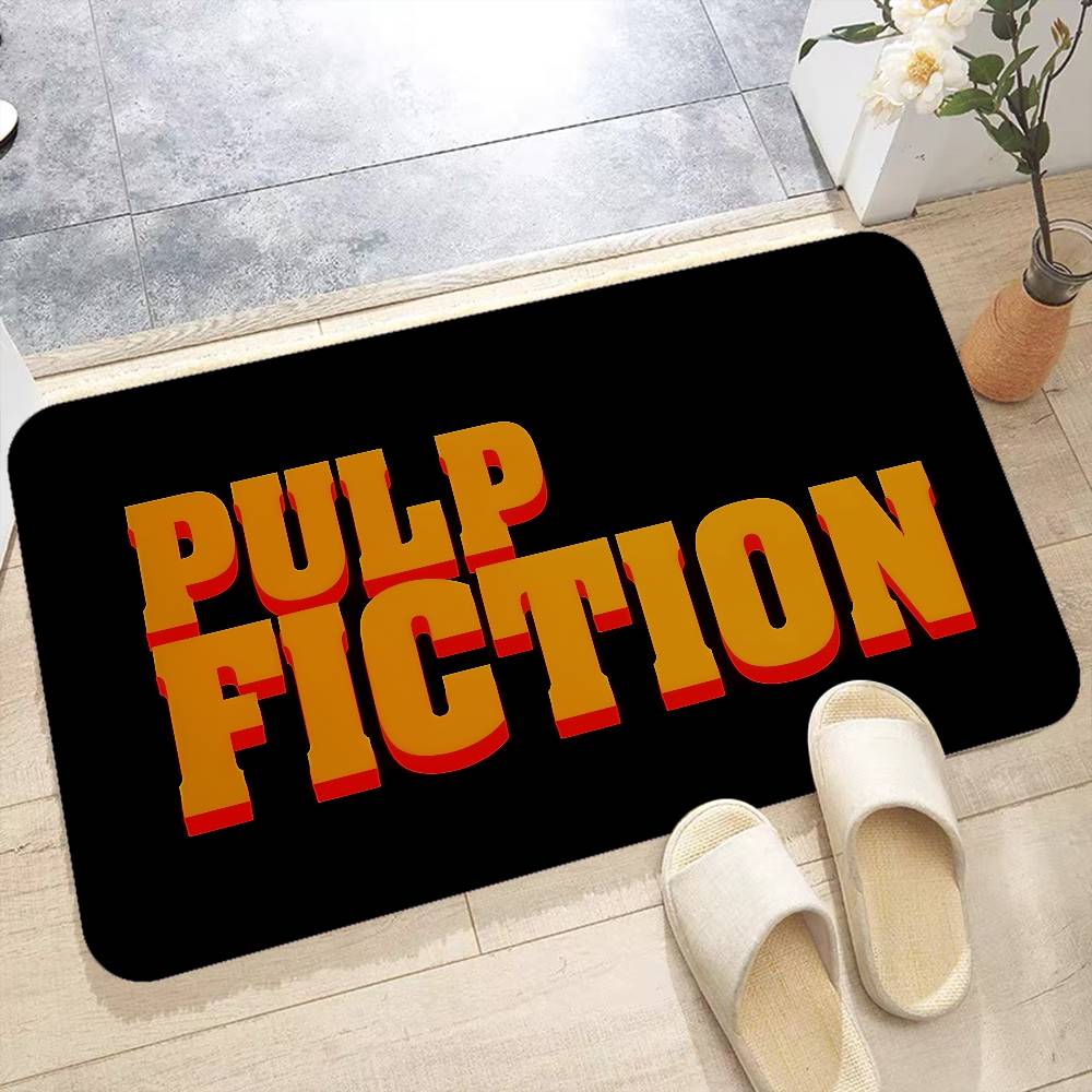 Film P-Pulp F-Fiction Room Mats Cheaper Anti-slip Modern Living Room Balcony Printed Household Carpets