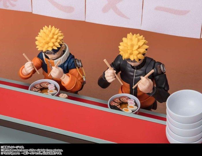 TAMASHII NATIONS - Naruto – Ichiraku Ramen Set, Bandai Spirits S.H.Figuarts Action Figure
