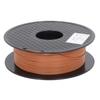 3D Printer PLA Filament Unblockable Glossy Appearance Printer Filament 1.75mm Red Wood Color