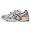 Asics Гель Kahana TR V4 Амортизация, Износостойкие Низкие Повседневные Кроссовки Унисекс Белый Серебристый Оранжевый 1203A781-102