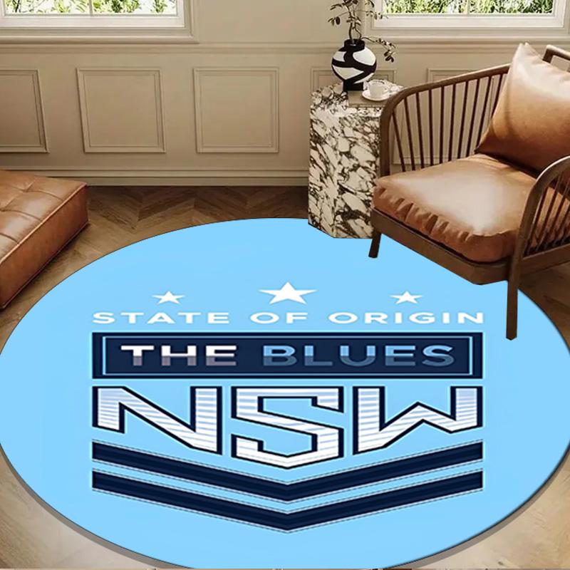 Nk Osijek Crest Design Round mat Home Decor, Chair rug For livingroom,Bedroom, doormat home decor Birthday Gift Christmas Gifts