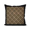 American Retro Maillard Style Pillowcase Living Room Sofa Bedroom Backrest Cushion Abstract Short Velvet Pillowcase